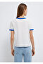 Miav Printed Ecru T-Shirt Regular Fit / Normal Cut 1614089-70057 - 6