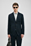 Noa Sport Men's Blazer Jacket Slim Fit Navy Blue - 4