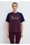Printed Claret Red T-Shirt Regular Fit / Normal Cut 1613844-70434 - 5