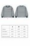 Blue Brown Striped Crew Neck Oversize Sweatshirt |   Mkw2711653-1 - 6