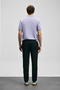 Karl Smart Men's Chino Trousers Slim Fit Black - 6