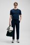 Daxon Smart Men's Chino Pants Slim Fit Navy Blue