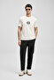 Thınk Modern Graphic T-Shirt Off-White - 2