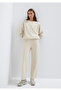 Sporty Lux Ecru (TENCEL™ ™ ) Modal Blended Sweatpants 1010634-70065 - 2