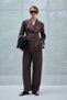 Sılvıa Women's Trousers Brown - 3