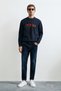 Fınn Men's Sweatshirt Navy Blue - 4