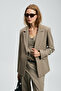 Elvis Women's Jacket Regular Fit Mink - 3