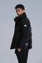 Andor Goose Feather Men's Coat Black - 5