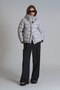Rose Goose Down Women's Coat Stone - 5