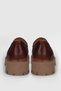Anna Women's Leather Shoes Brown - 6
