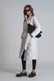 Lucy Goose down Women's Coat Ecru - 4