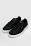 Isaac Men's Leather Sneaker Shoes Black - 3