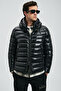 Gabriel Goose Feather Men's Coat Black - 2
