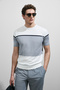 Enzo Men's Modal Blended Sweater Off-White - 3