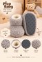 Baby & Kids Anti-Slip Sole Home Boots / Slippers / Winter Plush Gray Color Boots