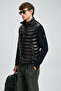 Glenn Goose Feather Men's Coat Black - 3