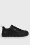 Philip Men's Leather Sneaker Shoes Black