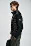 Glenn Goose Feather Men's Coat Black - 4