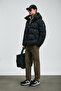 Tommy Goose Feather Men's Coat Black - 2