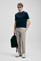 Marcus Modern Graphic T-Shirt Navy Blue - 3