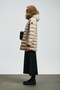 Elit Goose down Women's Coat Beige - 4
