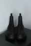 Monica Women's Leather Boots Black - 4