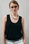 Clara Women's Knitwear Undershirt Black - 2