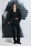 Sara Mid-Waist Wideleg Pants Black
