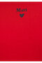 Logo Printed Red T-Shirt Semi Slim Fit / Semi Slim Fit 1601185 -82054 - 7