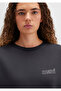 Logo Printed Anthracite Sweatshirt 1611656-82185 - 6