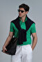 Laon Smart Men's Polo T-Shirt Slim Fit Light Green - 5