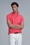 Laon Smart Men's Polo T-Shirt Slim Fit Candy Pink - 4