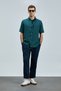 Bert Erkek Basic Gömlek Comfort Fit Yeşil - 5