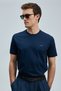 Bran Modern Graphic T-Shirt Navy Blue - 4