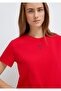 Logo Printed Red T-Shirt Semi Slim Fit / Semi Slim Fit 1601185 -82054 - 2
