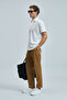 Luta Smart Men's Chino Pants Comfort Fit Camel Hair - 4