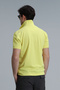 Laon smart men's polo t-shirt Slim Fit yellow - 6