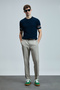 Ted Men's Cotton Sweater Navy Blue - 2