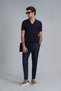 Best Men's Sweater Navy Blue - 4