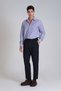 Strıt Men's Basic Shirt Slim Fit Navy Blue - 2
