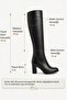 Z920123909 Brown Low Heeled Cowboy Model Women's Boots - 8
