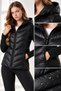 Women's Hooded Quilted Inflatable Coat Cty-Abr-2870 - 4