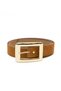 Women's Suede Belt with Gold Buckle, Jacket Belt, Dress Belt, Trouser Belt