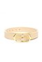 Women's Gold Buckle Belt Casual Combination Pants Dress Belt
