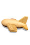 Albatros Airplane Unpainted Wooden Toy, Solid Beech Wood, 18 Months+ - 3