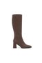 Roksa Premium Pointed Toe Heeled Bitter Brown Boots - 3
