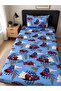 Single Elastic Sheet (with Pillow) Set for Car - 2