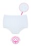 1516 15-Piece Maxi Pack - 100% Cotton Heart-Shaped High-Waisted Bato Panties - Mega Economical Set - 2