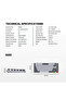 MK915 Tri-Mode Wireless ARGB Mechanical Keyboard,Anti Ghosting Keys,Aluminum Frame,83 Keys,Brown Switch,Grey - 6