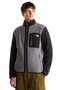 M Yumiori Full Zip Men's Outdoor Fleece Jacket Nf0A883Rrpi1 Gray